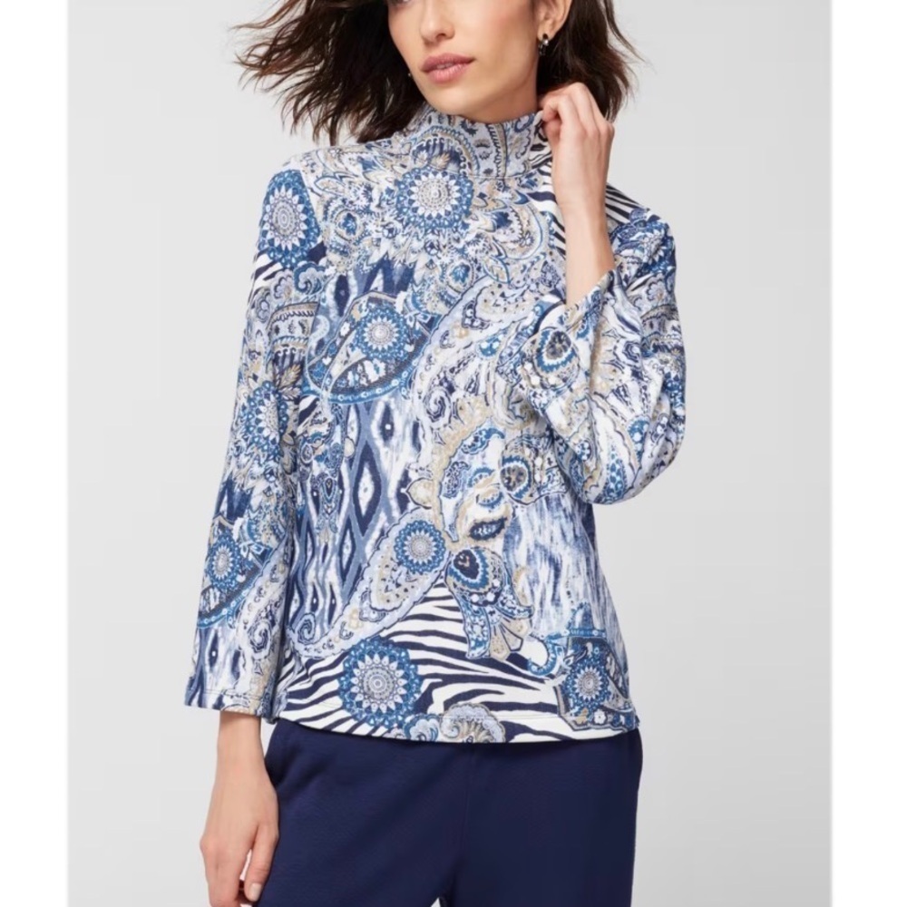 Chico’s Autumn Fun Fleece Tee
